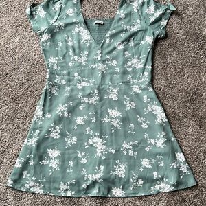 Abercrombie A Line Dress. Size XL beautiful Sage green and white